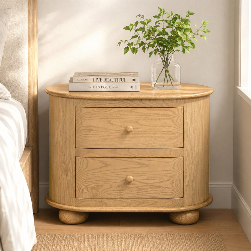 Table de chevet 2 tiroirs Kylie