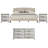 Clarence Contemporary Bedroom Set-241350631-241350632