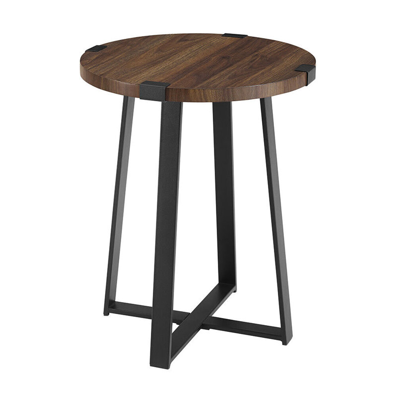 Valley Sled End Table, Dark Walnut
