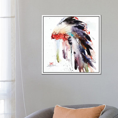 Headdress II by Dean Crouser - Painting on Canvas