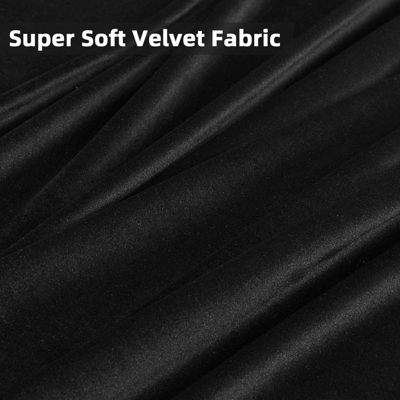 Black Velvet Curtains
