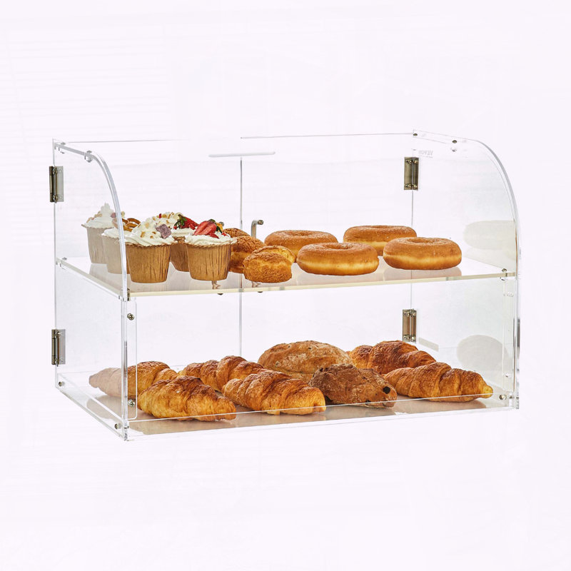 Vitrine à pâtisserie commerciale à 2 niveaux