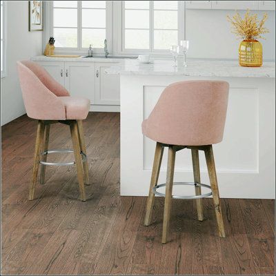 Tabouret de comptoir avec siège pivotant