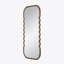 Miroir de plancher en bois de pin Harrisburg