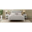 Très grand lit traditionnel avec tête de lit attrayante, bois massif, sans sommier, cadre en bois au confort accru, style élégant pour chambre à coucher-541514790-541514792