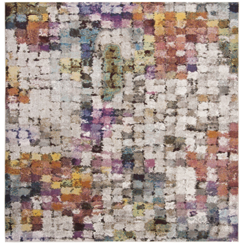 Tapis de performance Mall Mall, Carré 6 pi 5 po