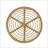 Charming Faux Rattan Chair And Side Table Set For Relaxation And Style