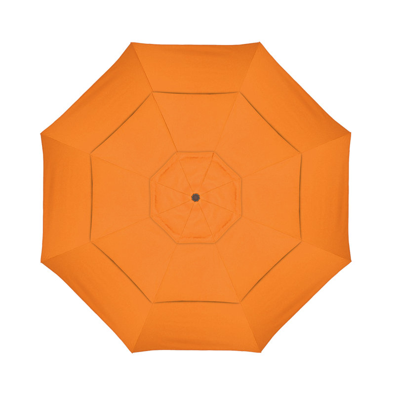 Parasol de marché Broadmeade octogonal Sunbrella, Toile Sunbrella® tangerine