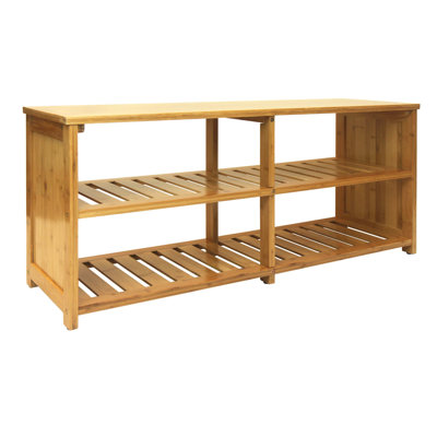 Felan Bamboo Storage Bench