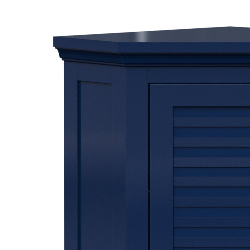 Armoire de rangement autoportante Zal, Marine