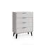 Destany 78 cm W Chest of 4 Drawers-878775468