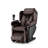 Faux Leather Heated Massage Chair with Ottoman-708106163