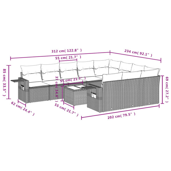 Dimensions du produit