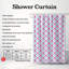 Rideau de douche Pink Tile - Premium-684844093