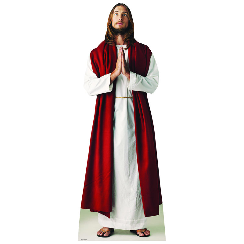 Accroche en carton jesus