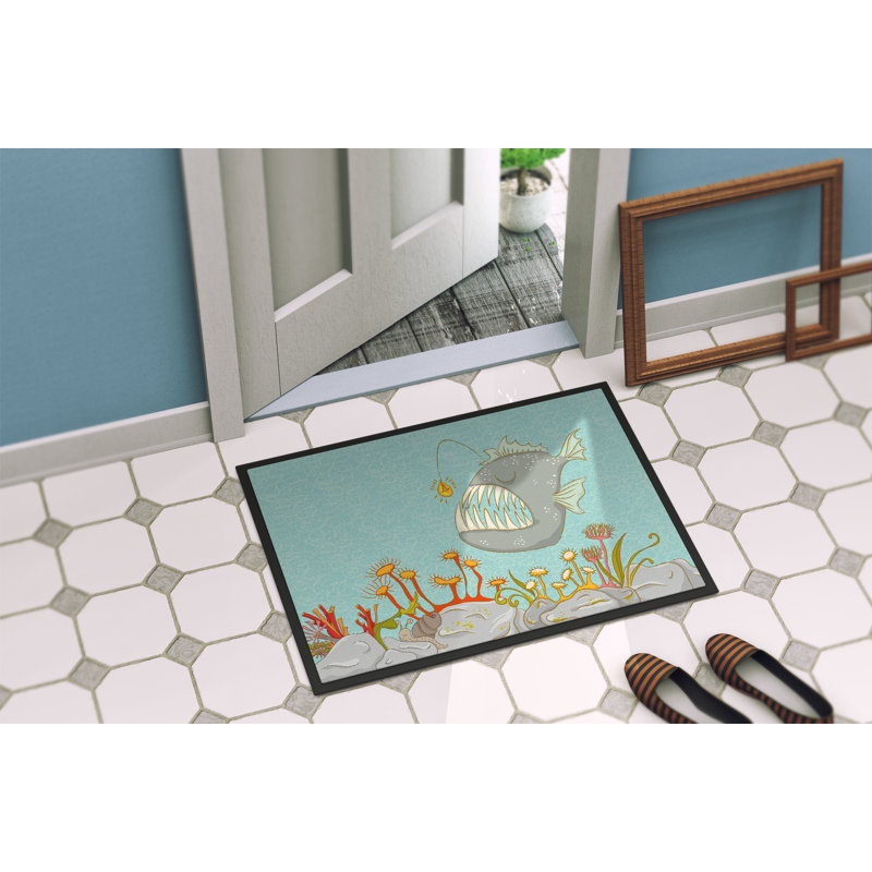 Non-Slip Outdoor Doormat, Rectangle 18" x 27"