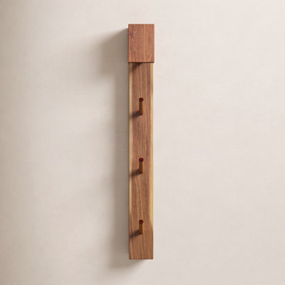 Forney 3-Hook Coat Rack