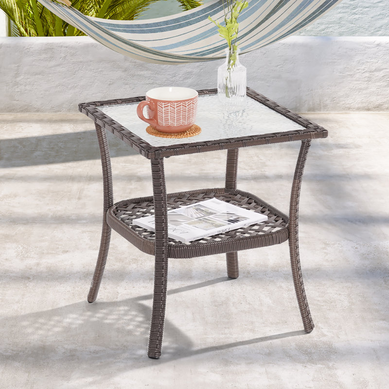 Table d'appoint Attif, Brun