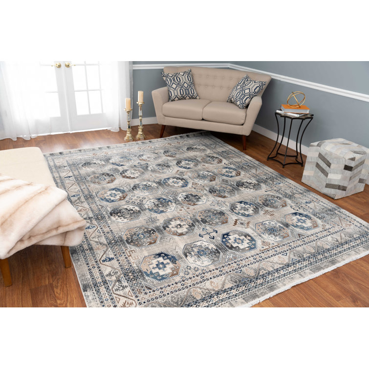 Lucha Geometric Indoor Rug