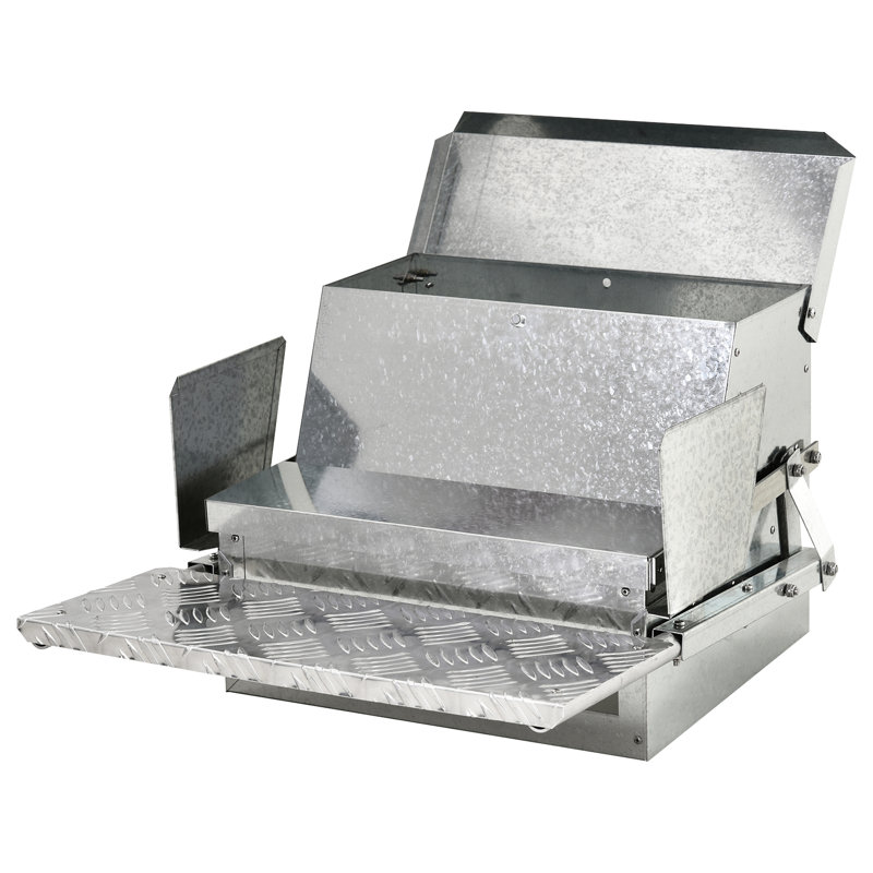Poulet en acier galvanisé et aluminium - 25 lb, pour une expérience d'alimentation supérieure