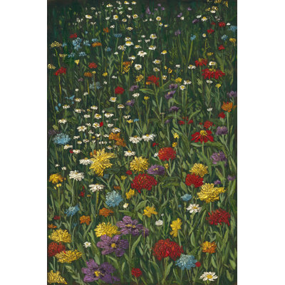 Champ de fleurs sauvages vives I
