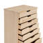 Commode de rangement roulante 8 tiroirs Carrena-9988896