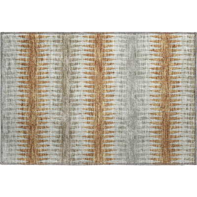 Premium Machine Washable Prisco Paprika Rug