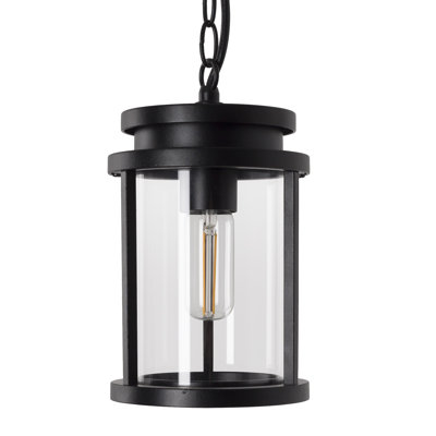 Sydney 1 - Light Aluminium Lantern Pendant