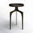 Eton 25" H Aluminum Tray Top Nesting Table