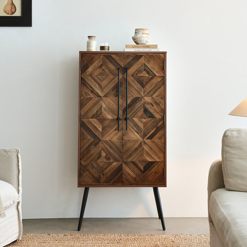 2 - Door Rectangle Accent Cabinet