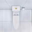 Toilette allongée une pièce - blanc