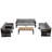 7-Person Patio Conversation Sets With Coffee Table-123819549