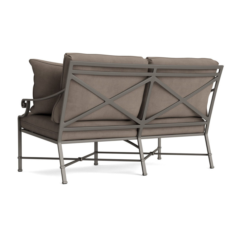 Venetian Outdoor 2 - Seat Loveseat, Fusion Natural, Mica