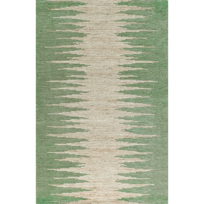 Tapis en laine touffeté à la main Abrash Ikat