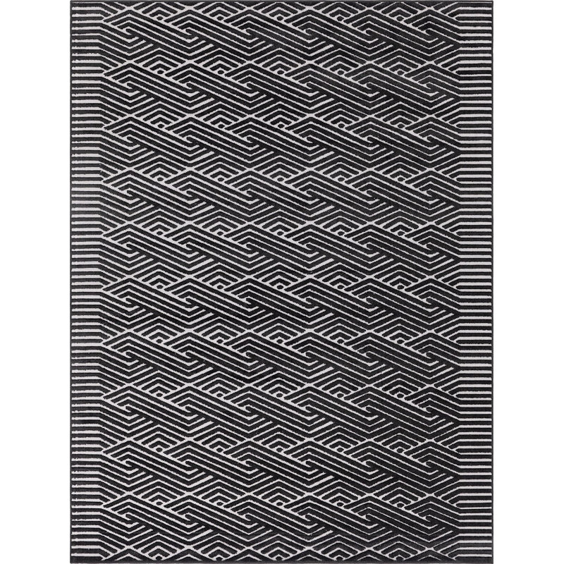 Couleur du tapis d'extérieur Claudia, Rectangle 9 pi x 12 pi