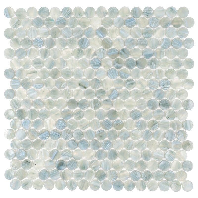 Carreau de mosaïque rond 12 po x 12 po