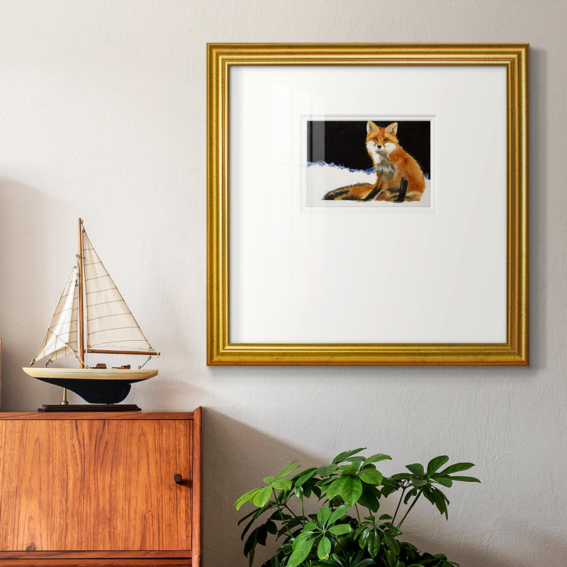 Fox-Premium, reproduction encadrée, H 17 po x l 17 po