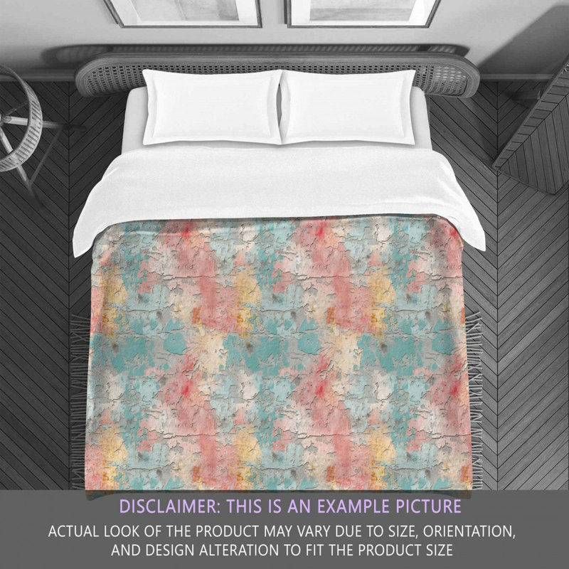 Vintage Distressed Paint Comforter, Queen Comforter