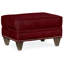 Repose-pieds rectangulaire en cuir véritable de 28,5 po de largeur Reddish-52503495-52503488-52503509
