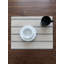 Black Regatta Stripe Indoor Outdoor Placemat-624363302