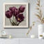 Papillon sur fond vert - peinture sur toile encadrée-809405992-809325608