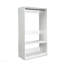 Penderie 32 "en bois blanc avec une tringle
