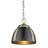 Architha 1 - Light Aged Brass Shaded Pendant
