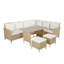 Kissner Rattan 7 - Person Seating Group-1001407739-1001407738