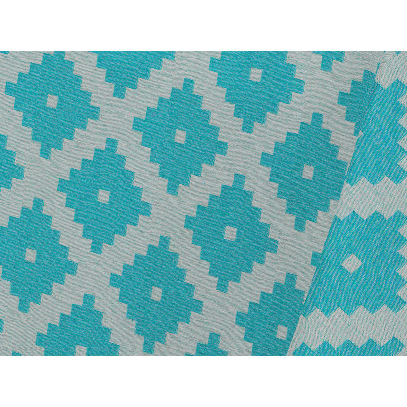 Esteban Tablecloth, 130cm W x 190cm L, Petrol