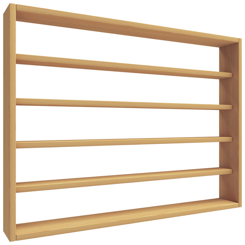 Raeesah Manufactured Wood Storage Rack, 60cm H x 80cm W x 10cm D