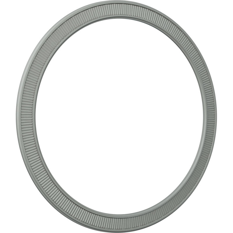 Ensemble d'anneaux de plafond 39 1/2 "x P 33 1/4" x P 3 1/8 "x P 5/8" Nevio, Paquet de 4 (forme un cercle complet)