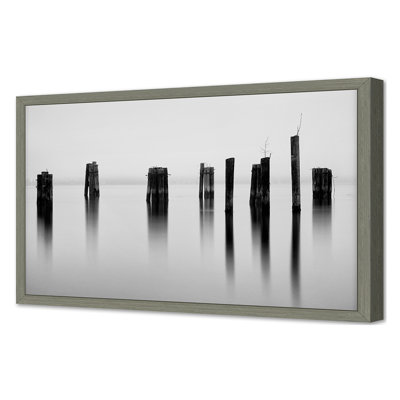 Pilings, Puget Sound Print by Bisig, Steve
