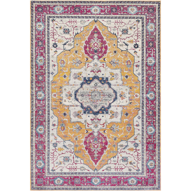 Solvey Oriental Indoor Rug, Rectangle 7'10" x 10'3"