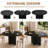43.3"–59" Extendable Round Dining Table, Seats 4–8, Oval Kitchen Table with Removable Leaf for Dining Room, Kitchen, or Living Room-564035043